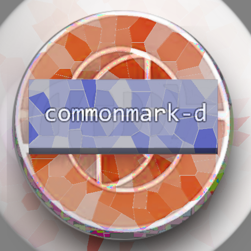 commonmark-d logo